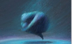 Imagination,Of,Sad,Human,In,Blue,Landscape,,Sadness,,Loneliness,,Depression,
