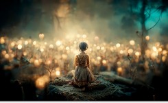 Gaia,Communing,With,Humanity,With,Ethereal,Background